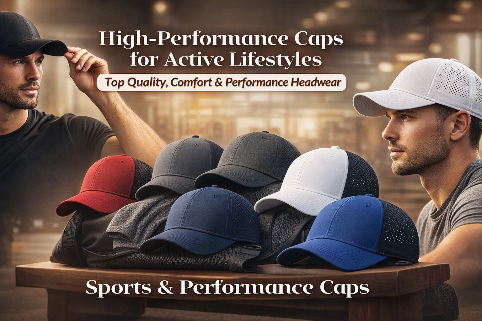 Anika Cap Manufacturers producing custom sports and branded caps in Ashok Vihar