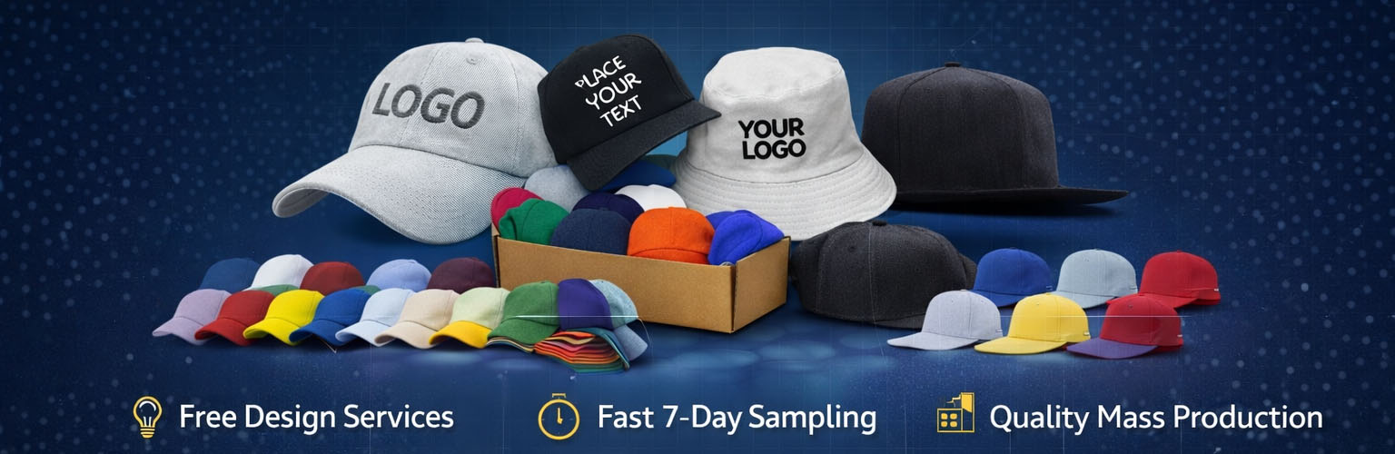 High-quality custom caps by Anika Cap Manufacturers – durable, stylish, and comfortable headwear for sports, fashion, and promotional use.